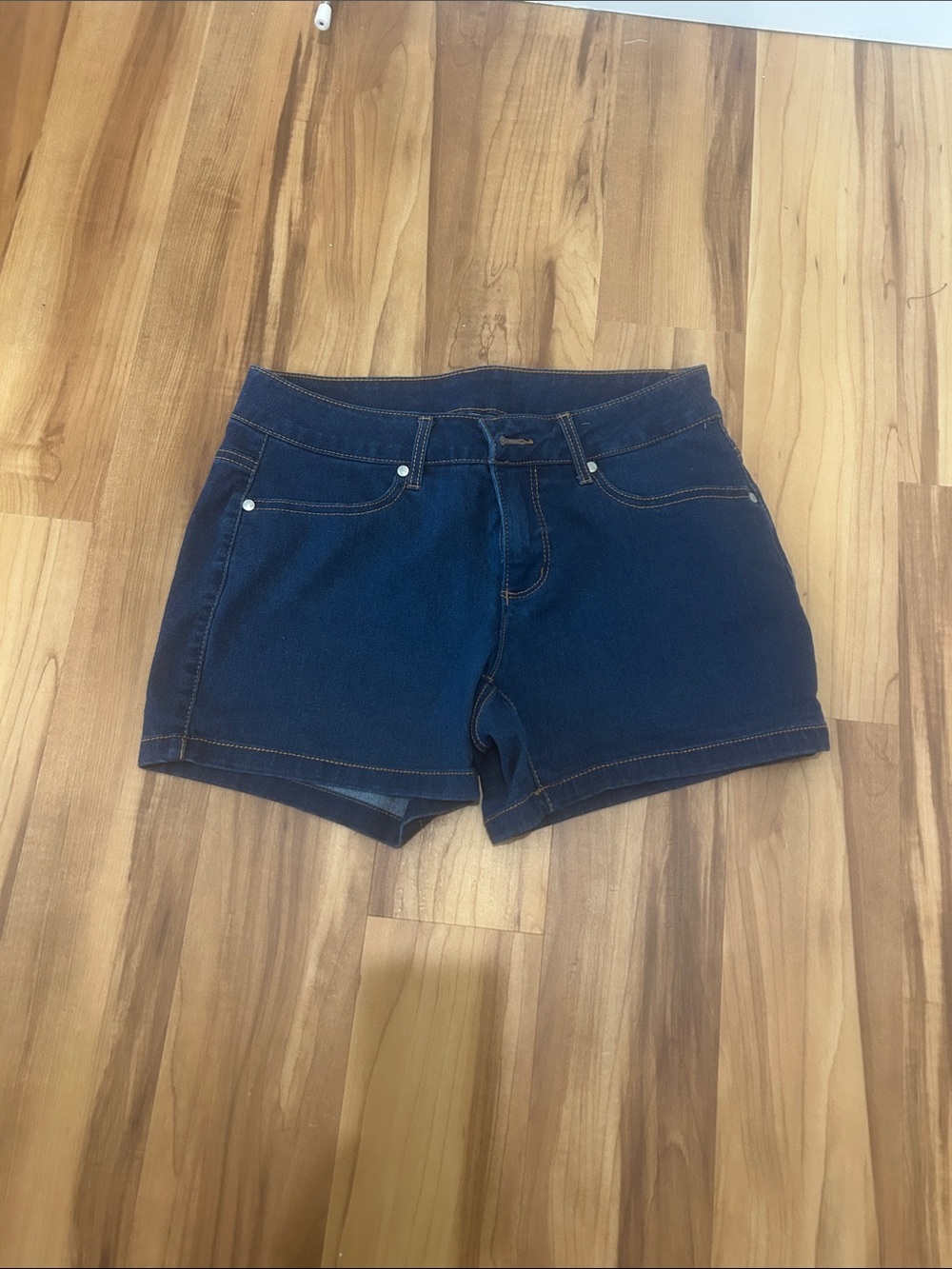 Faded Glory Deep Navy Denim Shorts